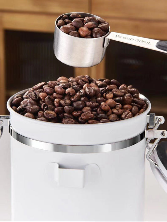 Coffee Storage, Airtight Stainless Steel Coffee Canister