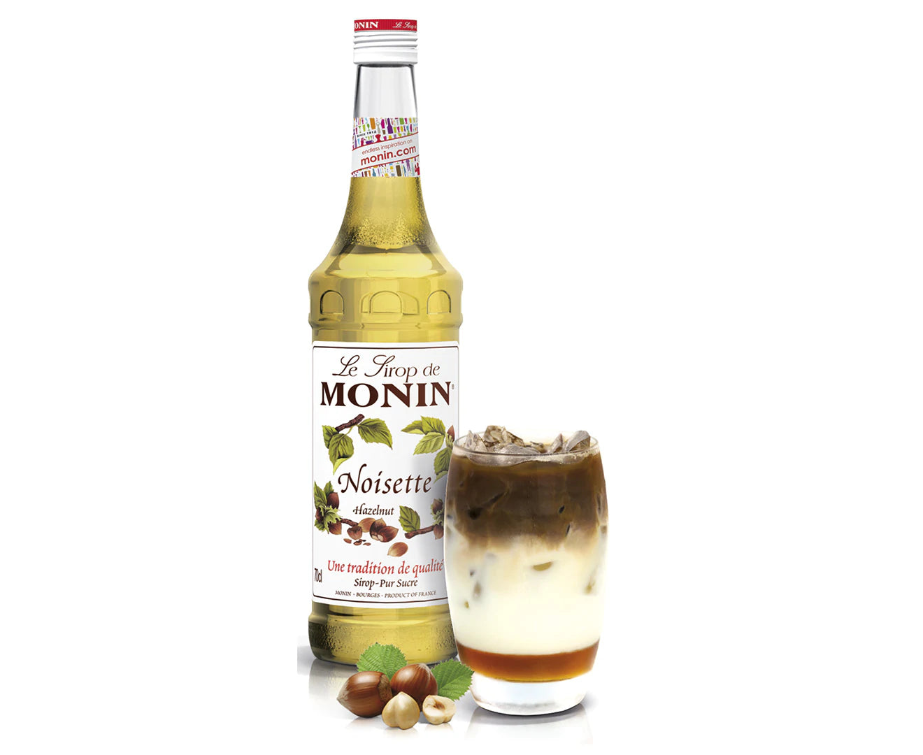Monin Hazelnut Syrup 1L