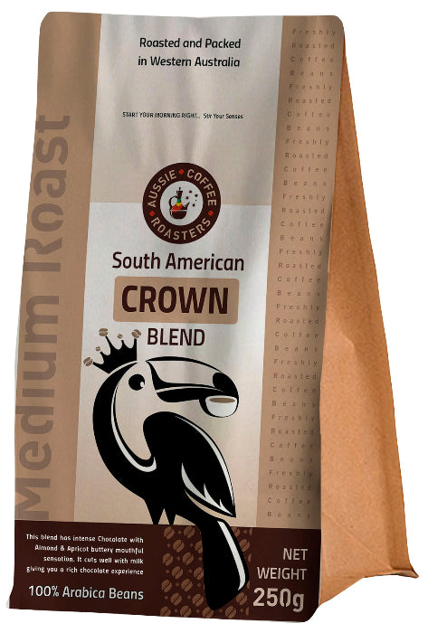 South American Crown Coffee Blend - Medium Roast