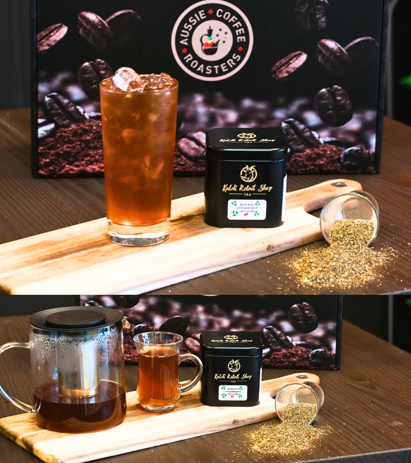 Moringa Strawberry Infusion Tea