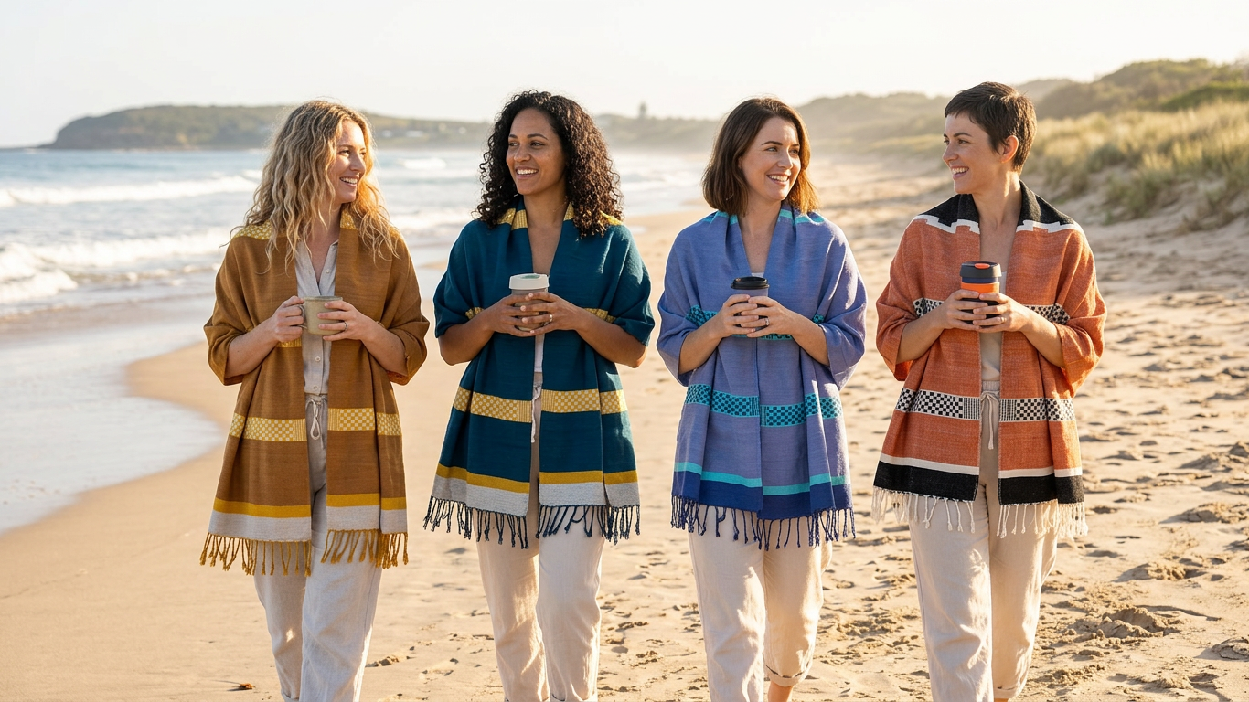 Scarves from the Birthplace of Coffee