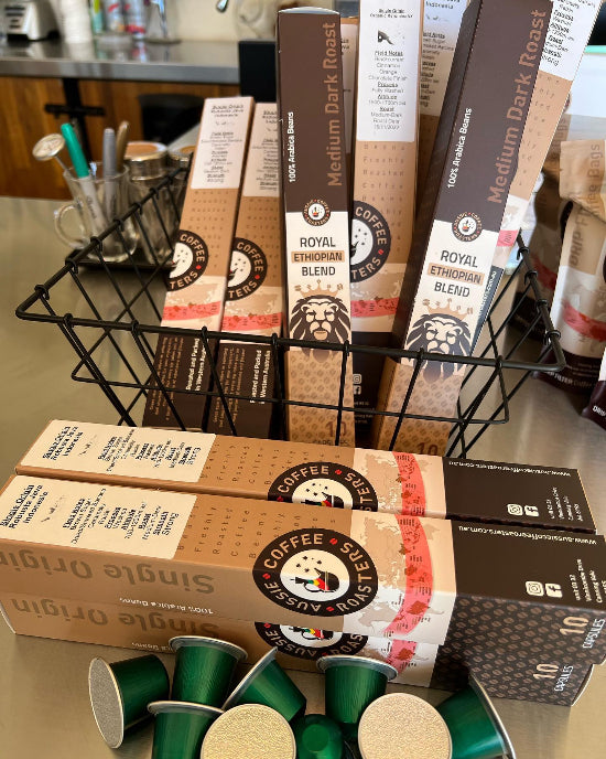 Royal Ethiopian Medium-Dark Blend Nespresso Capsules