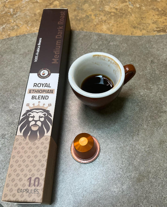 Royal Ethiopian Medium-Dark Blend Nespresso Capsules