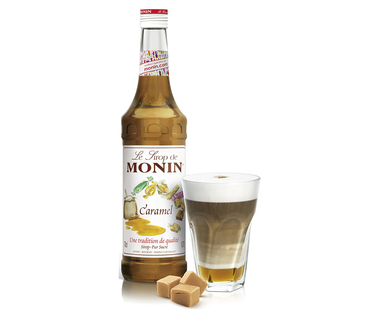Monin Caramel Syrup 1L
