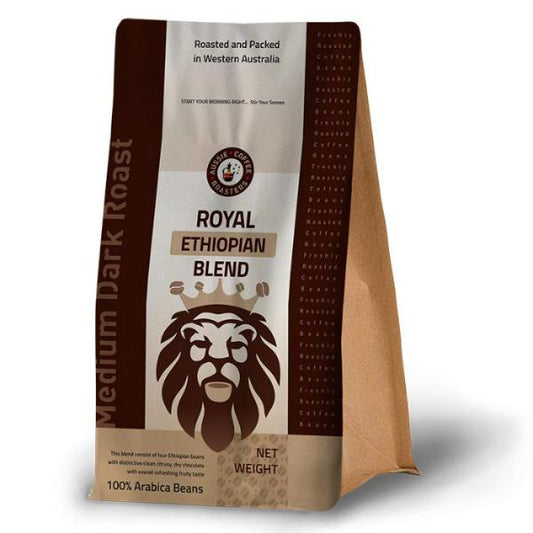 Royal Ethiopian Coffee Blend – Med-Dark Roast