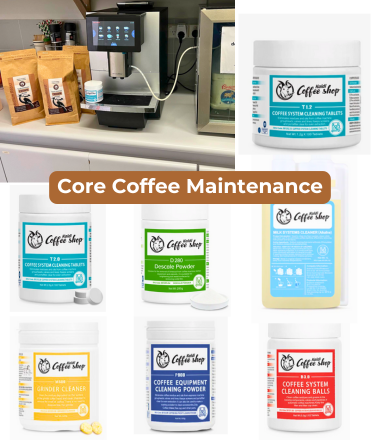 Core Coffee Equipment Cleaning & Maintenance Collection
