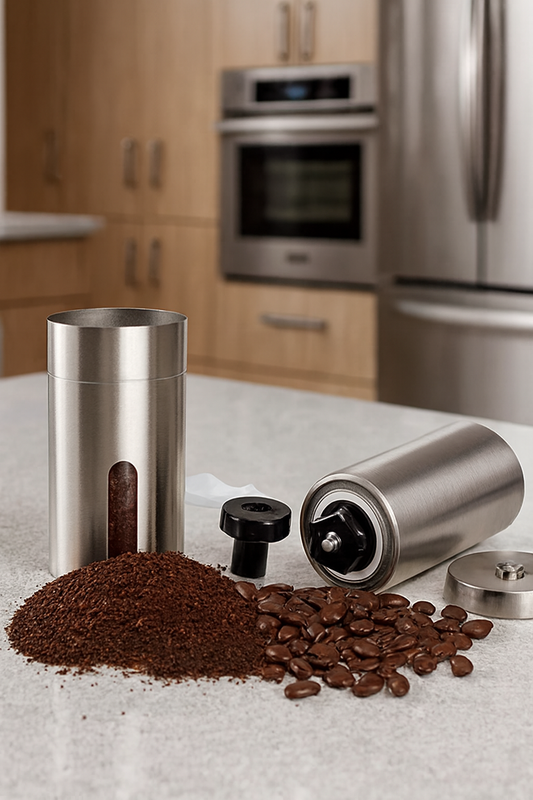 Portable Stainless Steel Manual Coffee Grinder