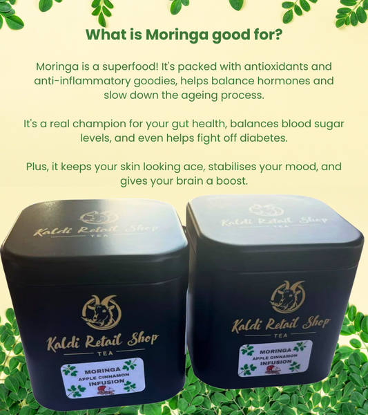 Moringa Apple Cinnamon Infusion